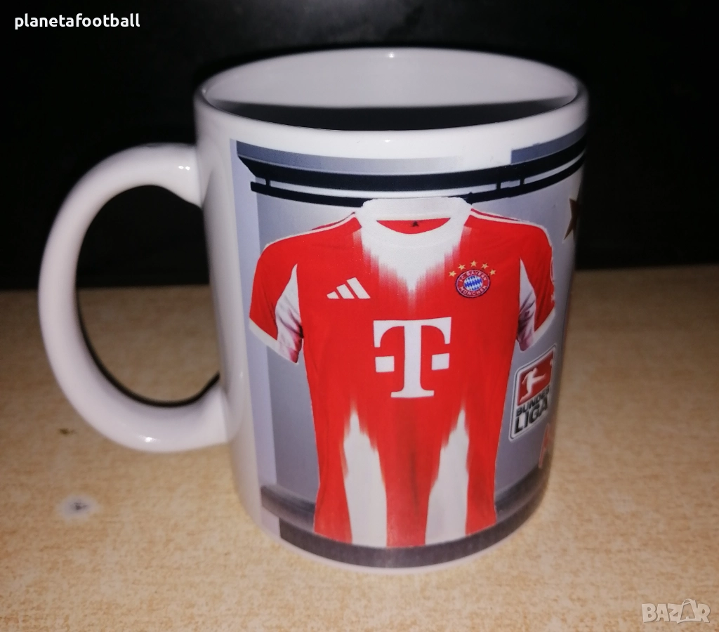 Фен Чаша на Байерн Мюнхен с име и номер сезон 2025/26!Футболна чаша на Байерн Мюнхен!Bayern Munich!, снимка 1