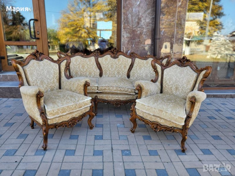 Италианска барокова холна гарнитура б21, снимка 1