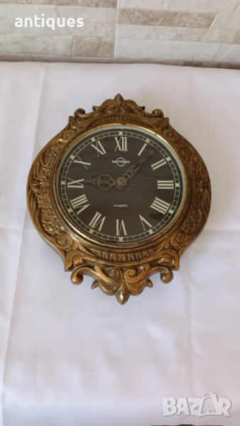 Стар полски стенен часовник - METRON - 1970г., снимка 1