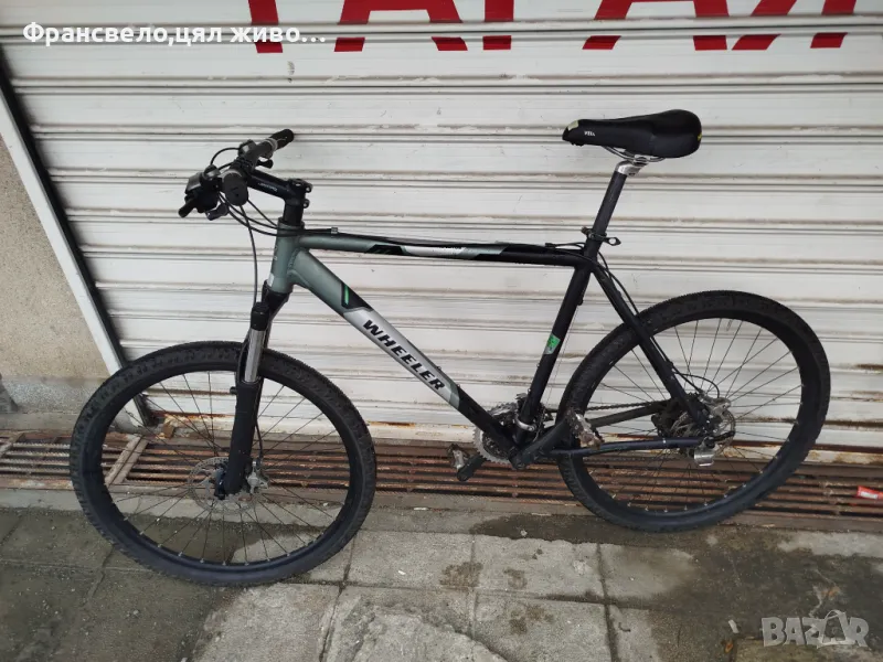 26 цола алуминиев велосипед колело размер 54 хидравлични спирачки заключваща вилка 27 скорости вShim, снимка 1