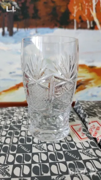 Кристален сервиз за вода, снимка 1