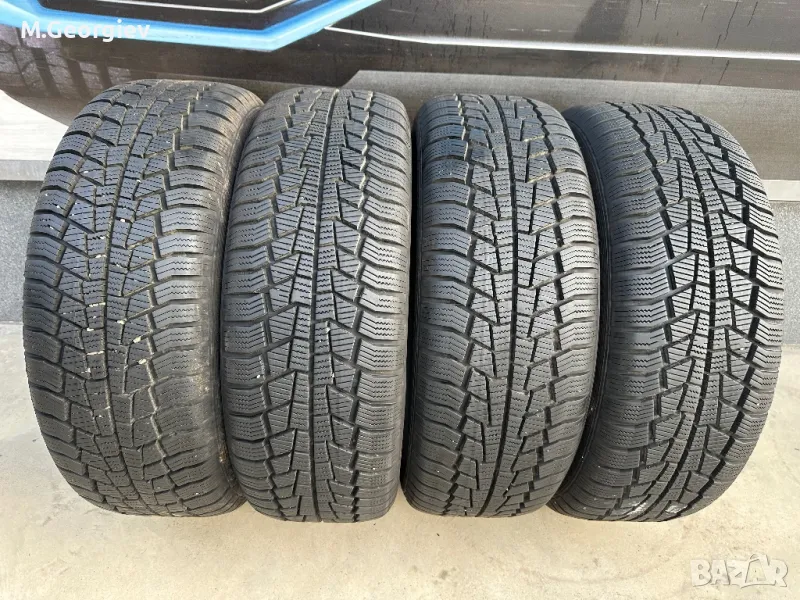 4 Броя ЗИМНИ ГУМИ GISLAVED, модел EURO*FROST 6 205/55/16 91H-Грайфер 8, 5mm -DOT 40/2023, снимка 1