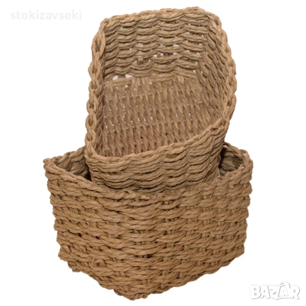 Панер правоъгълен плетен, 2 размера, снимка 1