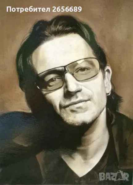 Портрети по снимка / Сух пастел, снимка 1