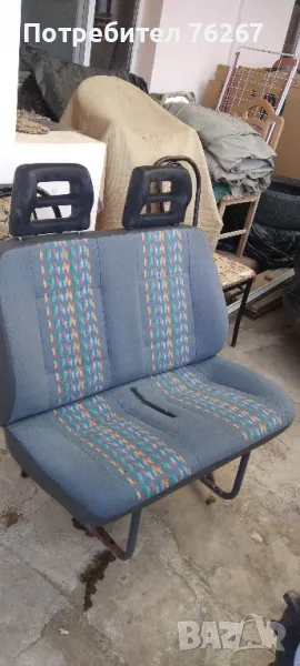 седалки за Ивеко,четворна и двойна, снимка 1