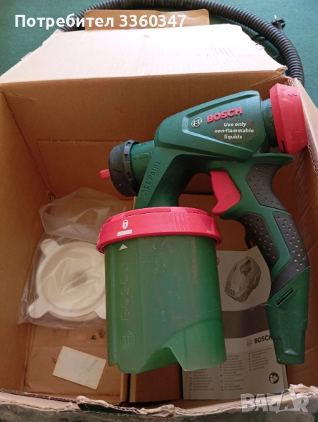 пистолет за боядисване бош pfs 3000 , снимка 1