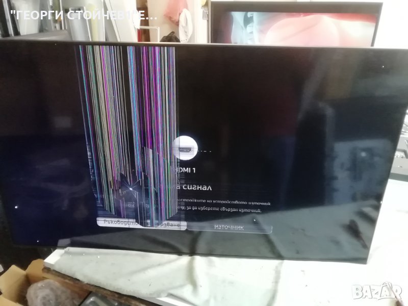 SAMSUNG   QE55Q60TAU СЪС СЧУПЕН ДИСПЛЕЙ, снимка 1