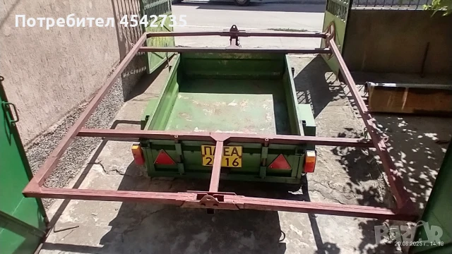 продавам ремарке, снимка 11 - Ремаркета - 51128860