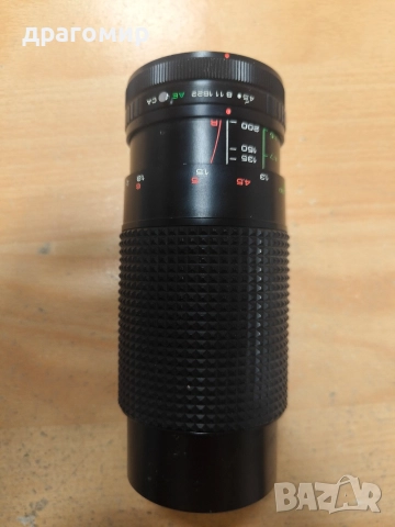 HANIMEX MC Hanimar F4,5/80-200 MACRO , снимка 3 - Обективи и филтри - 52562663