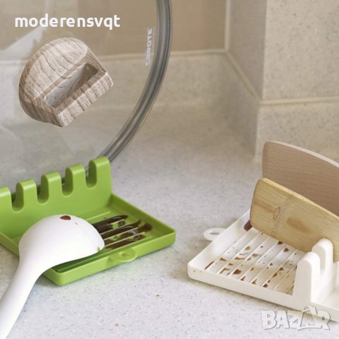 Кухненска поставка за кухненски прибори и капак , снимка 4 - Органайзери - 37472962