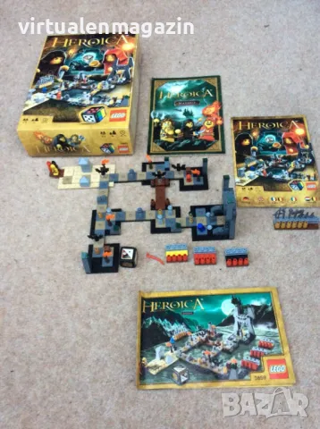 Лего игри - LEGO HEROICA 3859 и 3860, снимка 2 - Игри и пъзели - 47272688