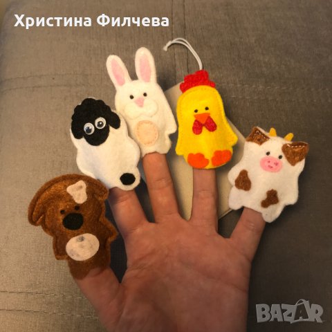 Детска играчка"Пръстчета Мечо Пух и Пръстчета животни", снимка 3 - Други - 33671521