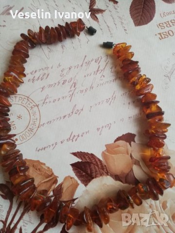 Кехлибарено колие, снимка 4 - Колиета, медальони, синджири - 35269345