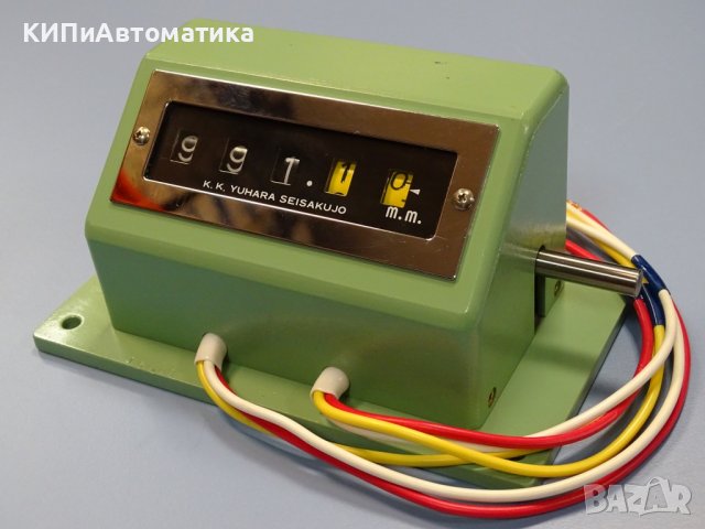 Електро-механичен брояч K.K YUHARA Seisakujo R100 electromechanical counter , снимка 3 - Резервни части за машини - 39001270