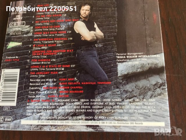 JIMMY TITTLE, снимка 8 - CD дискове - 40239360