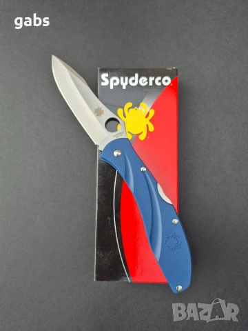 Сгъваем нож Spyderco Centofante С66,три цвята, снимка 6 - Ножове - 49641545