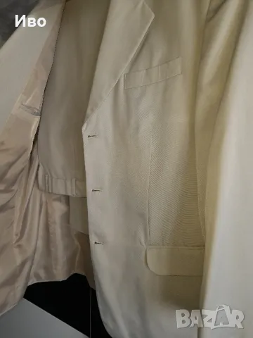 Стилен, светъл мъжки костюм 176/48 59лв.Промоция. Спешно и изгодно!, снимка 4 - Костюми - 49769032