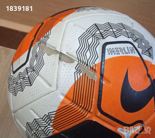 Оригинална футболна топка NIKE MERLIN 19/20, снимка 2 - Футбол - 43624045