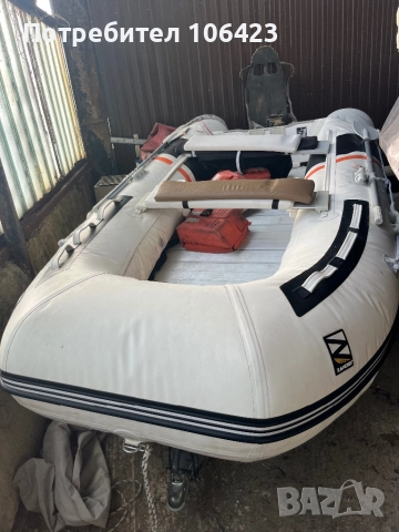 Лодка “Zander”-3,6м с четиритактов двигател “Tohatsu”9,8 къс ботуш, снимка 2 - Воден транспорт - 52881277