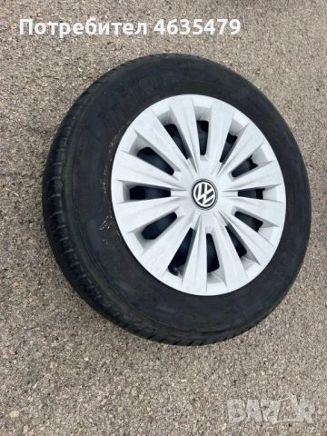 Volkswagen - VAG Комплект Джанти с Гуми 195/65 R15, снимка 4 - Гуми и джанти - 52210673