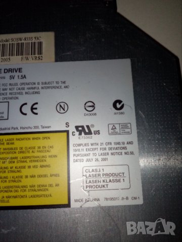 DVD LITE- ON записвачка за лаптоп, снимка 2 - Външни хард дискове - 21009304