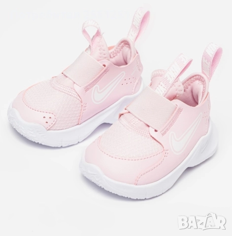 Nike, Спортни обувки Flex Runner 3 Бял/Пастелнорозов номер 21, снимка 4 - Детски маратонки - 51778162