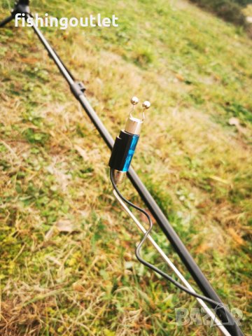 Стойка за дънен риболов, три сигнализатора и три светещи обтегача, снимка 8 - Такъми - 38949550