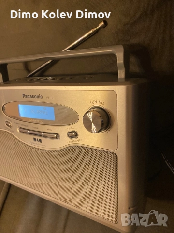 Panasonic RF D3, Радио DAB и FM с Оригинално зарядно. Перфектно!, снимка 4 - Радиокасетофони, транзистори - 52548591
