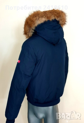 Tommy Hilfiger Mens Down Jacket Size S  НОВО! ОРИГИНАЛ! Мъжко Пухено Зимно Яке !, снимка 13 - Якета - 52625393