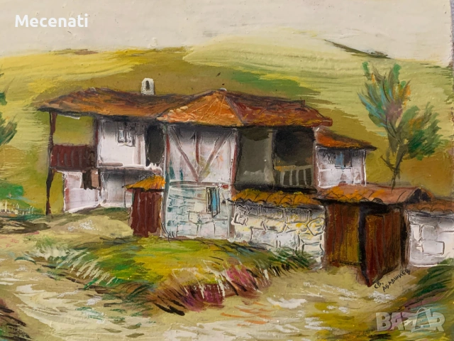 СВЕТЛИН АБАДЖИЕВ​ масло/пейзаж, снимка 9 - Картини - 53122645