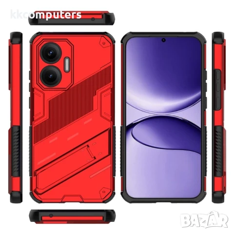Xiaomi Poco F7 5G / Redmi Turbo 4 Pro 5G Punk Armor Удароустойчив Калъф и Протектор, снимка 3 - Калъфи, кейсове - 50819232
