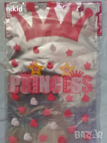 Princess принцеса 10 бр прозрачни торбички за сладки подарък рожден ден парти