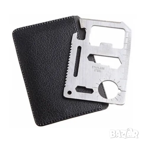  Мултифункционален карабинер с функции на гаечен ключ и отвертка, трион и отварачки