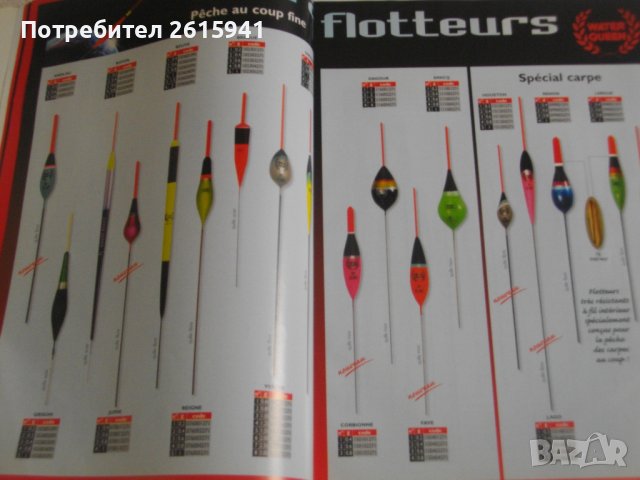 Френски Каталог 2006 г За Рибарски Принадлежности-RAMEAU Catalogue 2006 - WATER QUEEN, снимка 9 - Енциклопедии, справочници - 39944052