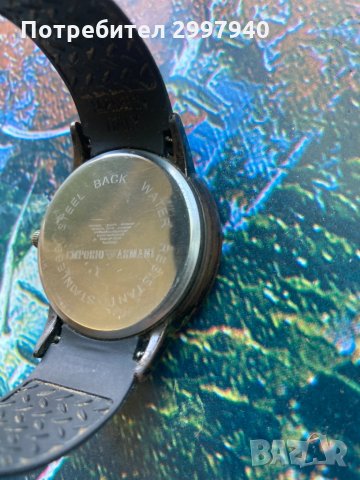 Мъжки часовник Армани кварц, снимка 9 - Мъжки - 33279188
