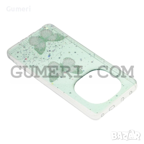 Xiaomi Redmi Note 14 Pro 5G Силиконов Гръб с Пеперуди, снимка 8 - Калъфи, кейсове - 52176543