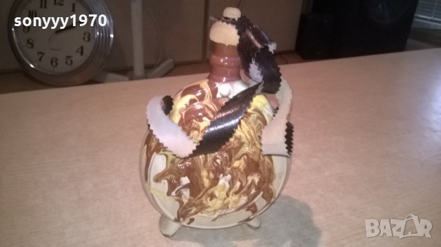 БЪКЛИЦА С ТАПА-23Х15Х6СМ, снимка 2 - Колекции - 26294284