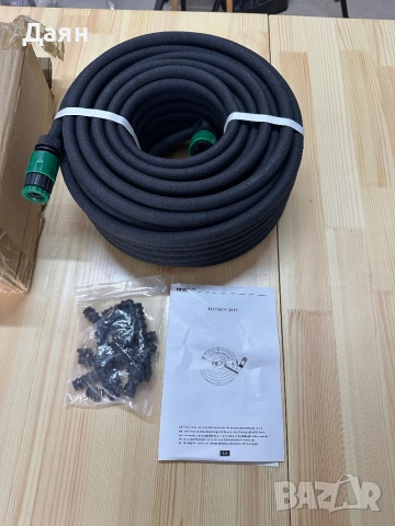 Градински маркуч за капково напояване 30м Yaheetech, снимка 3 - Напояване - 52214000