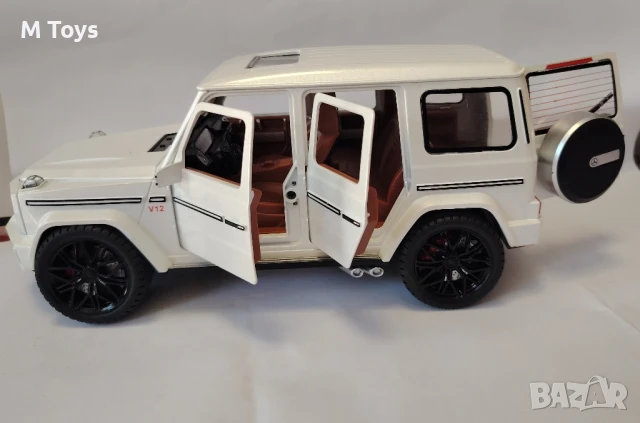 Метален умален модел Mercedes-Benz AMG G63 – 1:18, снимка 5 - Коли, камиони, мотори, писти - 50923038
