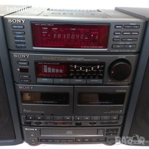 ⭐⭐⭐ █▬█ █ ▀█▀ ⭐⭐⭐ SONY FH-B77CD - страхотна ретро система, снимка 4 - Аудиосистеми - 44052604