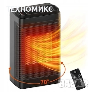 Вентилаторна печка HotVex Ceramic, 1500W, компактна, снимка 14 - Отоплителни печки - 52055266