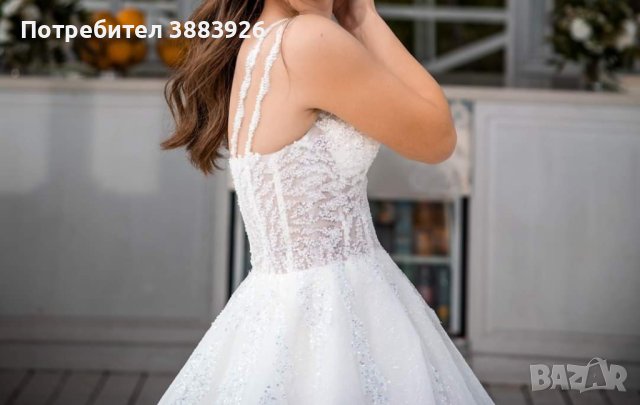 Булчинска рокля , снимка 2 - Сватбени рокли - 43925395