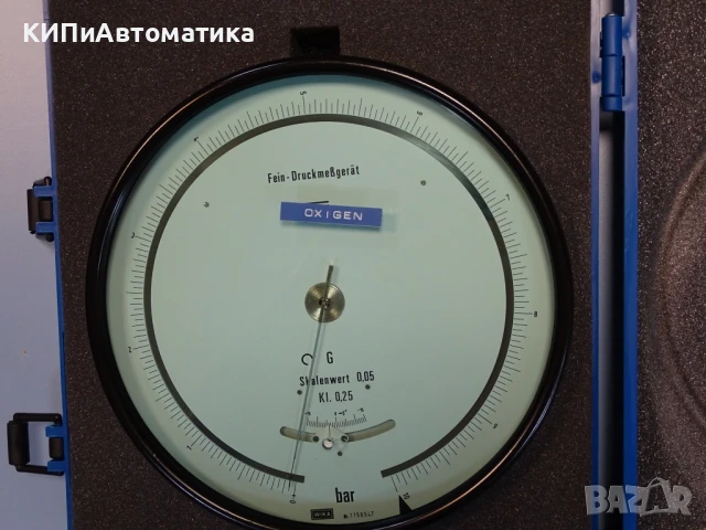 образцов манометър WIKA 341.11.250 (0-10)Bar precision test pressure gauge, снимка 2 - Резервни части за машини - 50505202