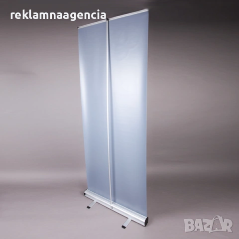 ПОД НАЕМ Стойка за винил 80x200 Поръчай винил при нас и получаваш стойка за ролбанер БЕЗПЛАТНО!, снимка 3 - Декорация - 53588896