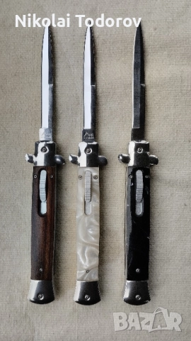 Италианско стилето, снимка 3 - Ножове - 51989000