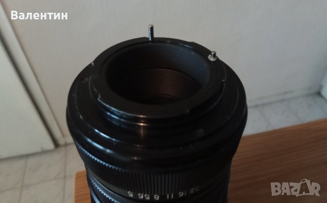 Фотообектив за механичен фотоапарат Carenar 300 мм на байонет в отлично състояние, снимка 4 - Обективи и филтри - 40391382