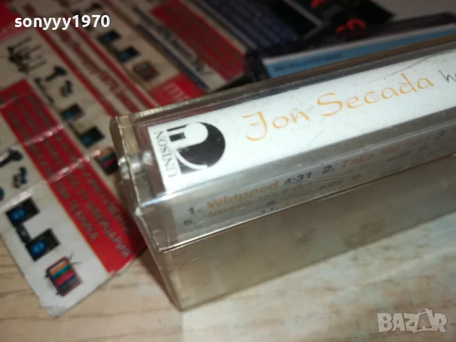 JON SECADA-UNISON TAPE 1107251947, снимка 12 - Аудио касети - 50990821