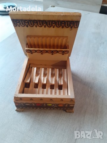 Ретро Кутия табакера за цигари, снимка 2 - Антикварни и старинни предмети - 43179414