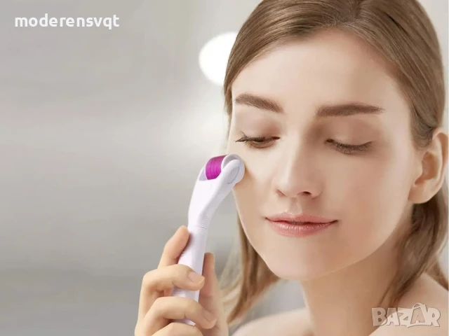 DERMA ROLLER за микроиглена мезотерапия лице, шия и тяло, комплект 6в1, снимка 2 - Други - 51430773
