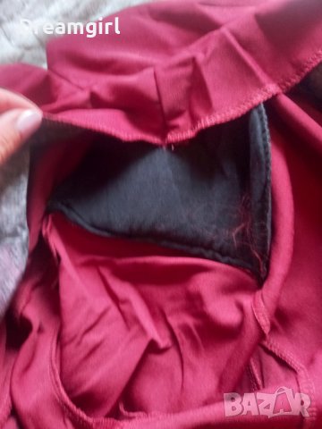 Дамско тънко сако, цвят Бордо, Размер С, снимка 3 - Сака - 40699309